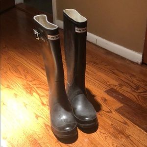 Brand new hunter rain boots